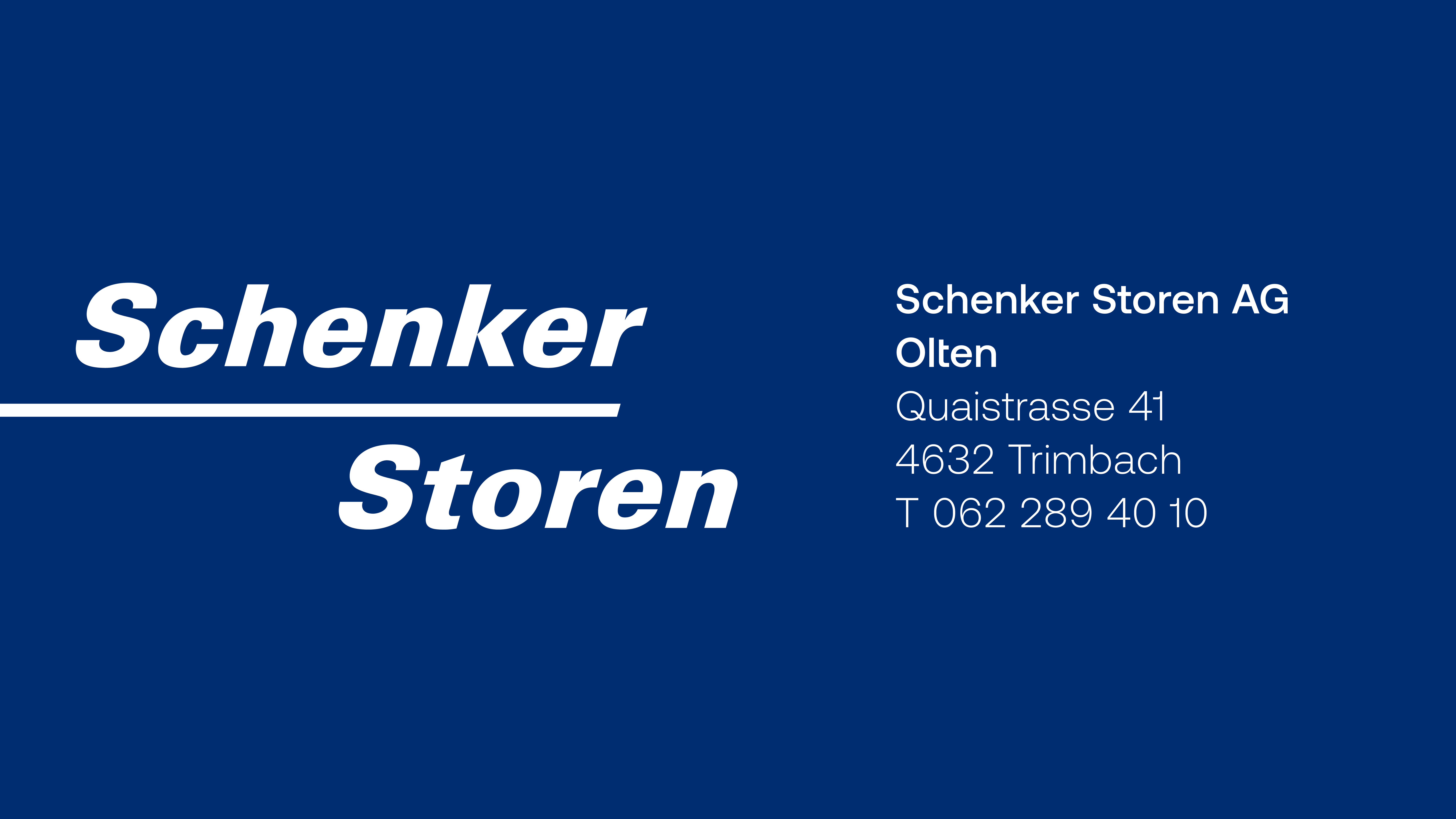 Logo SchenkerStoren BeamerPraesentation Sponsoring KG Olten 1920x1080px